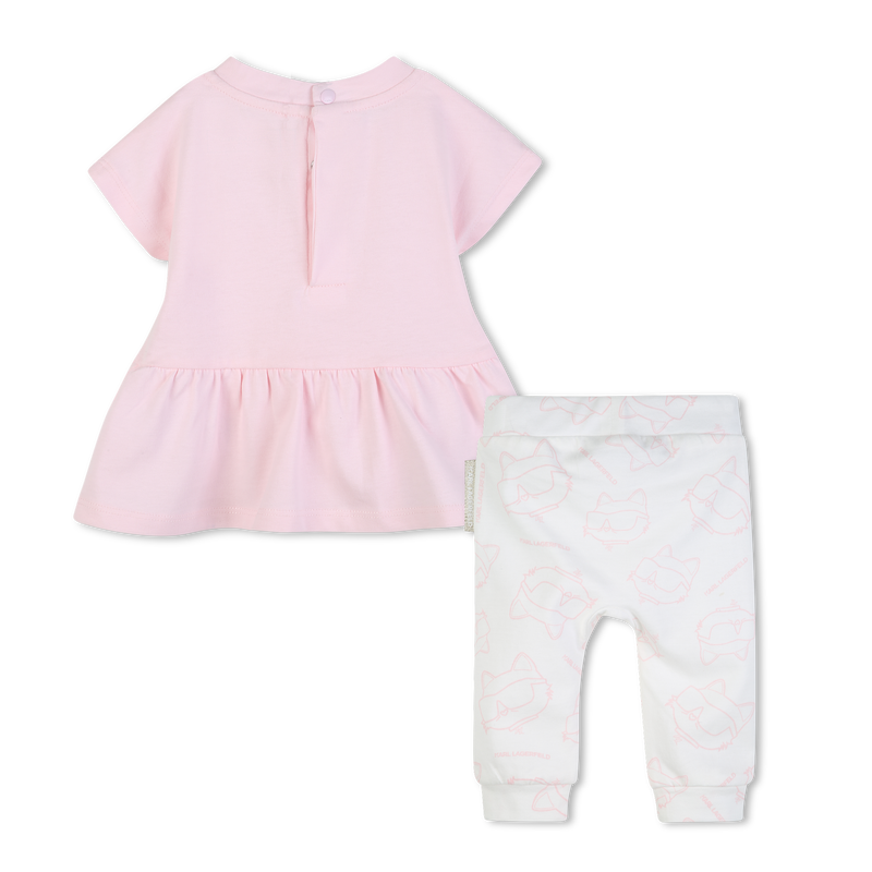ENSEMBLE ROBE ET LEGGING KARL LAGERFELD KIDS 
                        FILLE
