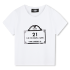 T-SHIRT KORTE MOUWEN KARL LAGERFELD KIDS 
                    GIRL