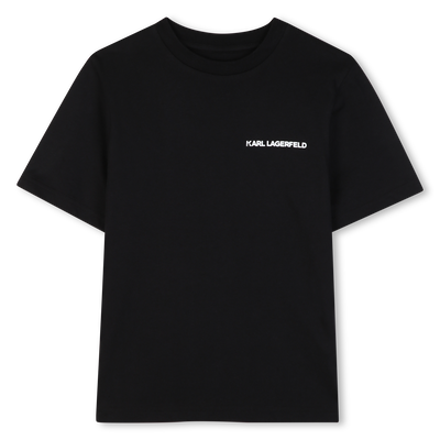 SET VAN 2 T-SHIRTS MET KORTE MOUWEN KARL LAGERFELD KIDS BOY