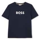 Tee-shirt manches courtes, BLEU CARGO, hi-res