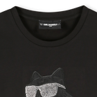 T-shirt &agrave; manches courtes KARL LAGERFELD KIDS 
                    FILLE