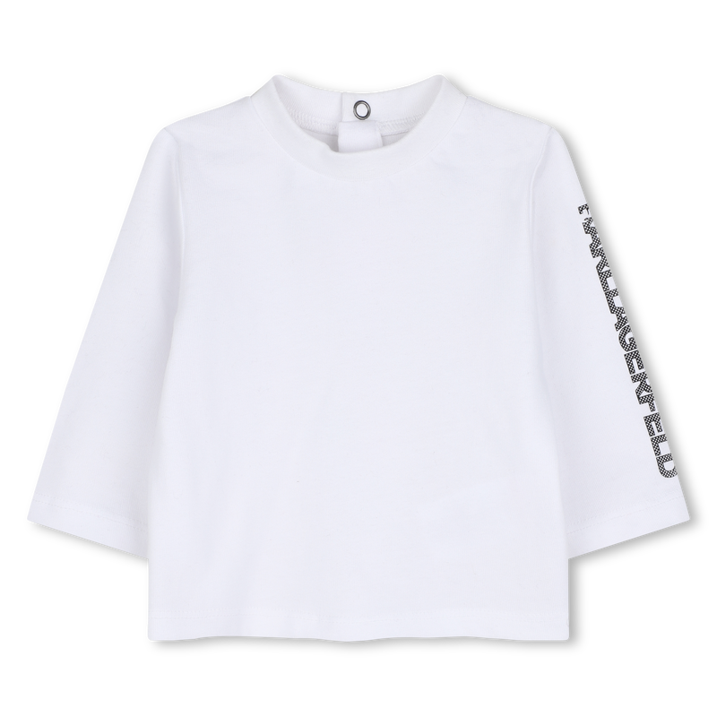 Overall- en T-shirtset KARL LAGERFELD KIDS 
                        BOY