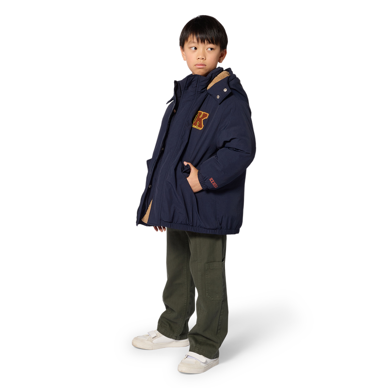 Parka &agrave; capuche KENZO KIDS 
                        GARCON