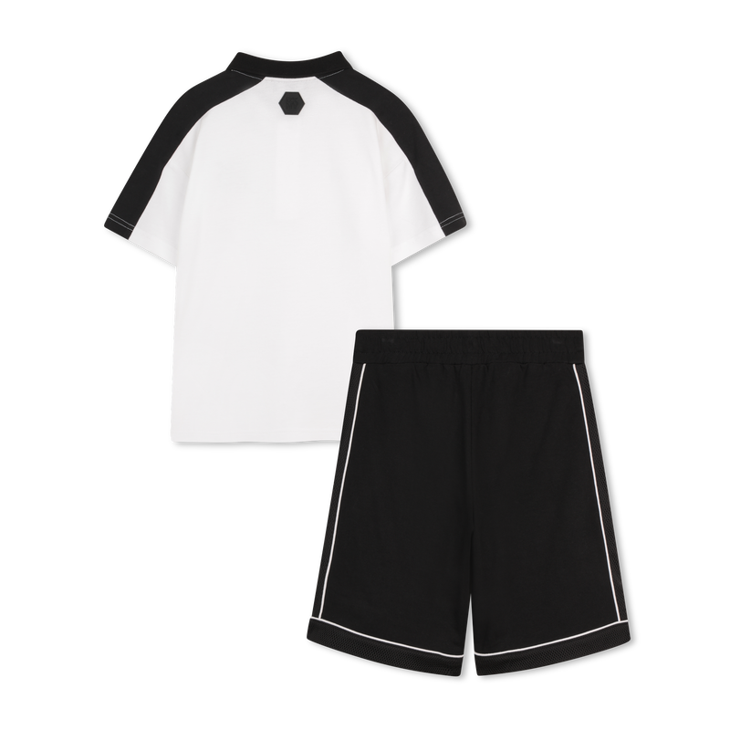 SET T-SHIRT EN BERMUDA DKNY 
                        BOY