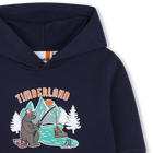 Sweat-shirt &agrave; capuche en molleton TIMBERLAND 
                    GARCON