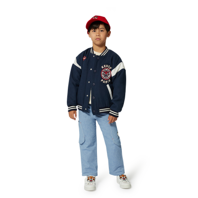 Casquette brod&eacute;e en coton KENZO KIDS UNISEXE