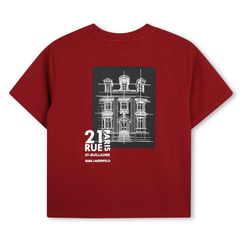 T-shirt met korte mouwen KARL LAGERFELD KIDS 
                        BOY