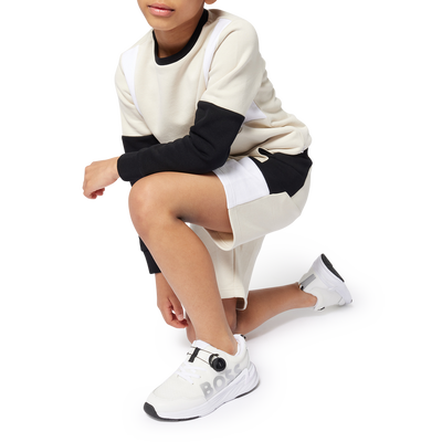 Driekleurige joggingbermuda BOSS BOY