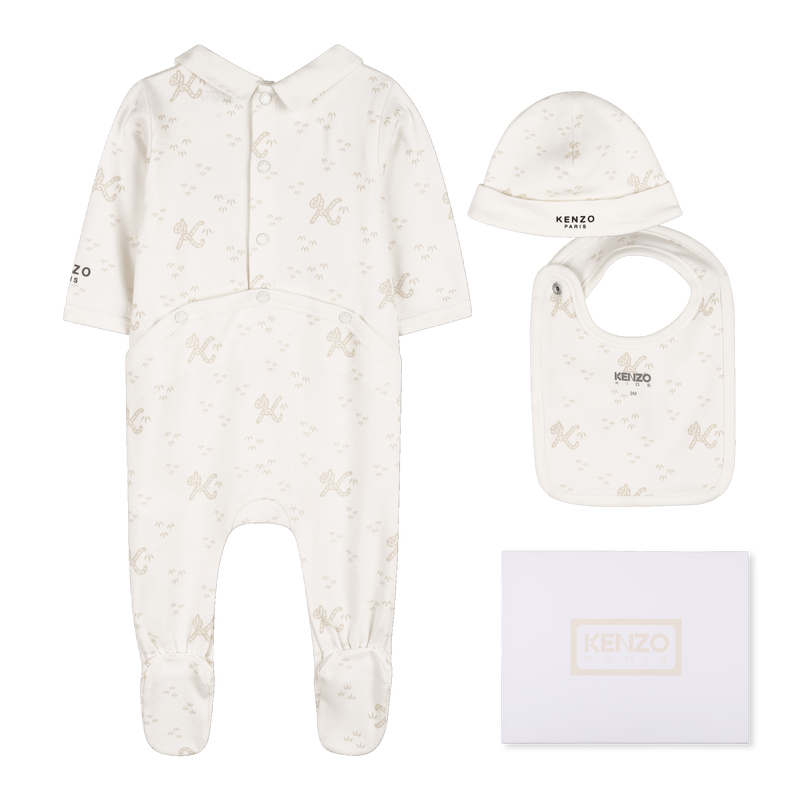 Pyjama set, muts en slabbetje KENZO KIDS 
                        UNISEX