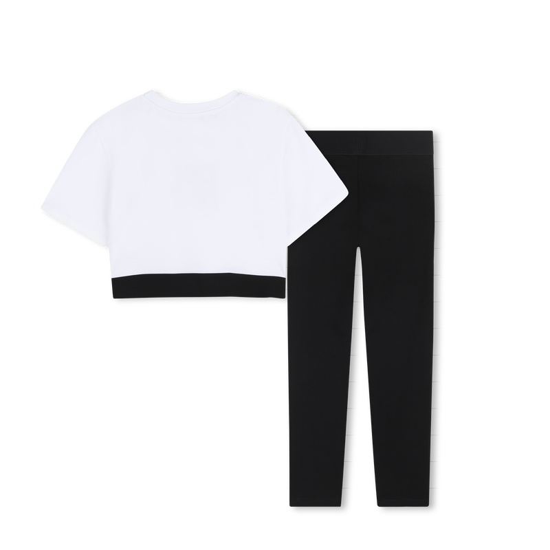 SET T-SHIRT EN LEGGING DKNY 
                        GIRL
