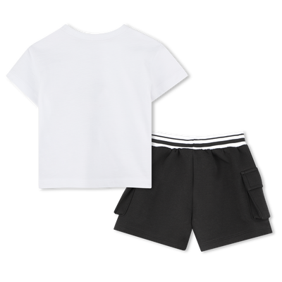 Ensemble short et T-shirt KARL LAGERFELD KIDS GARCON