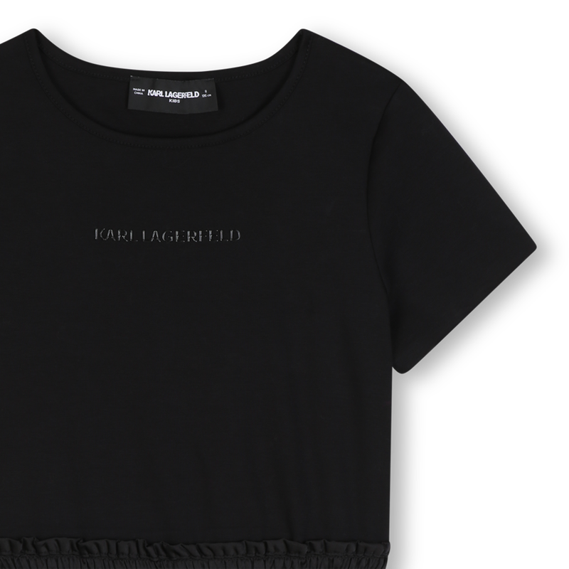 Robe manches courtes KARL LAGERFELD KIDS 
                        FILLE