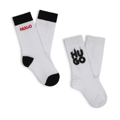Lot de 2 paires de chaussettes HUGO UNISEXE