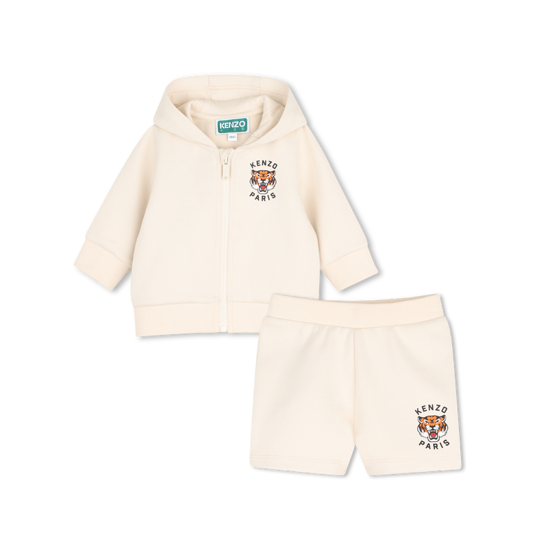 Ensemble cardigan et short KENZO KIDS 
                        UNISEXE