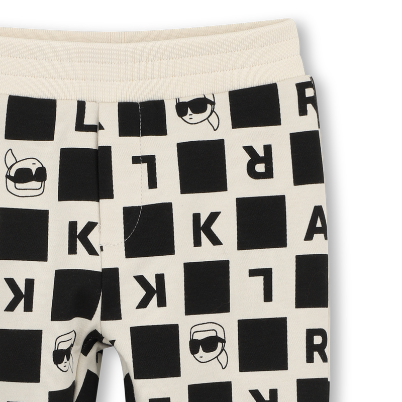 Sweat- en broekset KARL LAGERFELD KIDS 
                        JONGEN