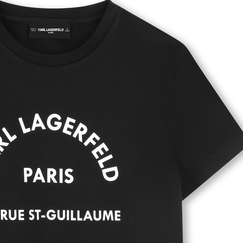 T-shirt met korte mouwen KARL LAGERFELD KIDS 
                        BOY