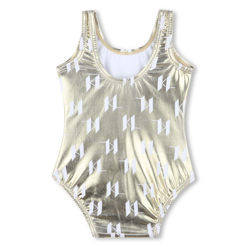 Maillot 1 pi&egrave;ce imprim&eacute; KARL LAGERFELD KIDS 
                        FILLE