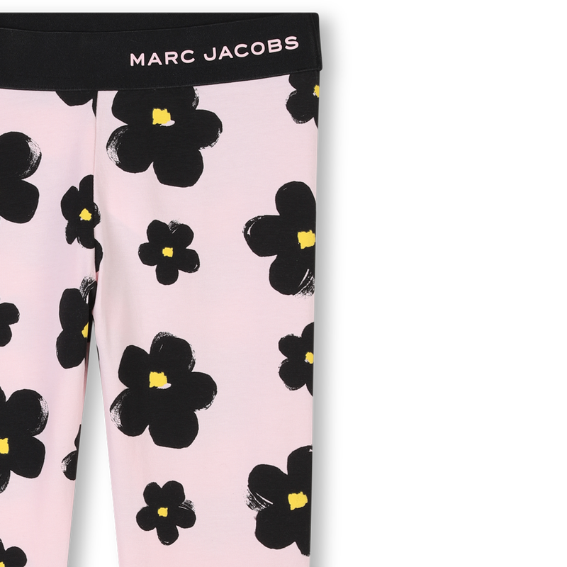 Legging met margrietprint MARC JACOBS 
                        GIRL