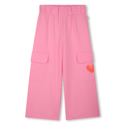 Ruimvallende fleece broek BILLIEBLUSH GIRL