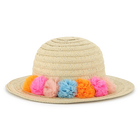 Zonnehoed met pompons BILLIEBLUSH 
                    GIRL