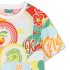 Robe imprim&eacute;e multicolore KENZO KIDS 
                    FILLE