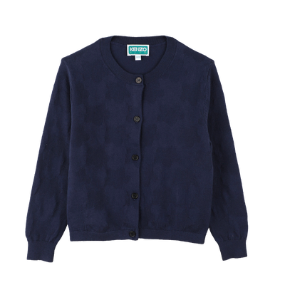 Effen vestje met knopen KENZO KIDS MEISJE