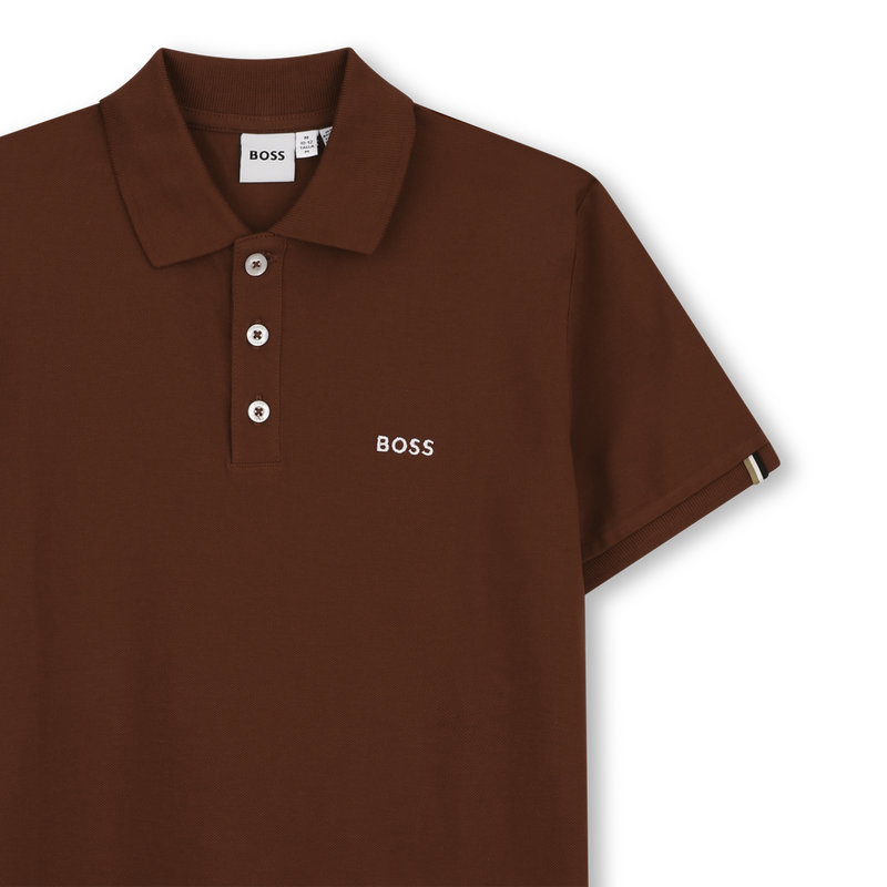 Korte mouwen polo BOSS 
                        JONGEN