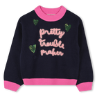 Pull fin en tricot, INDIGO BLUE, hi-res