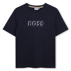 Tee-shirt manches courtes, BLEU CARGO, hi-res