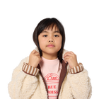 Tee-shirt manches longues KIDS AROUND 
                    FILLE