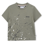 T-shirt met lange mouwen BOSS 
                    BOY