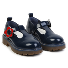Ballerines en cuir avec boucle KENZO KIDS 
                    FILLE