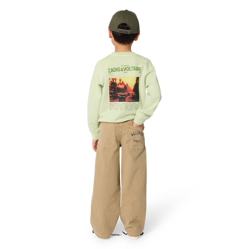 BASKET À LACETS ZADIG & VOLTAIRE 
                        GARCON