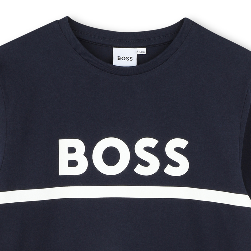 TEE-SHIRT MANCHES LONGUES BOSS 
                        GARCON