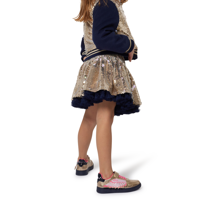 Jas met omkeerbare lovertjes BILLIEBLUSH 
                        GIRL