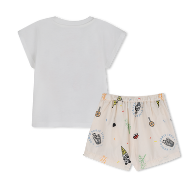 ENSEMBLE T-SHIRT ET SHORT KENZO KIDS GARCON