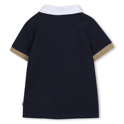 POLO MANCHES COURTES BOSS GARCON