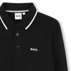 Poloshirt met lange mouwen BOSS 
                    BOY
