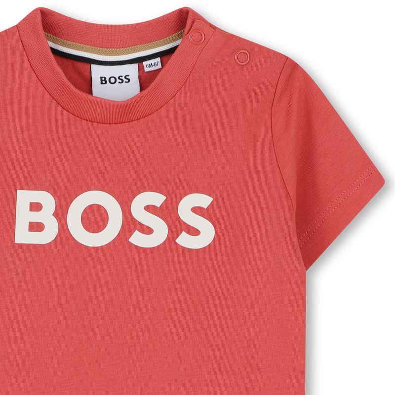 TEE-SHIRT MANCHES COURTES BOSS 
                        GARCON