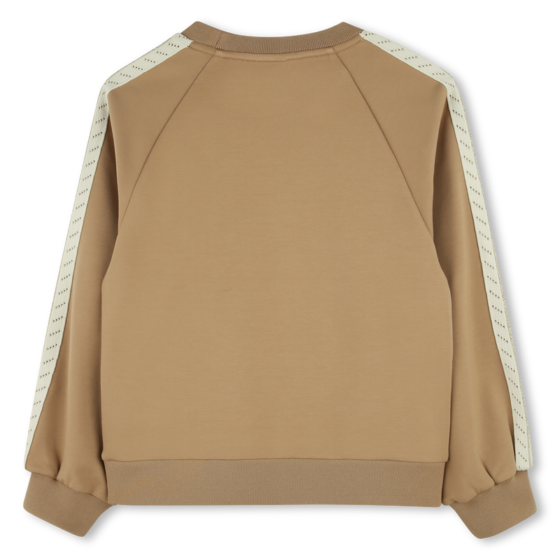 Fancy schoudersweatshirt BOSS 
                        GIRL