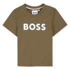 Tee-shirt manches courtes, DARK TAUPE, hi-res