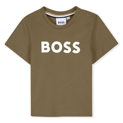 TEE-SHIRT MANCHES COURTES BOSS GARCON