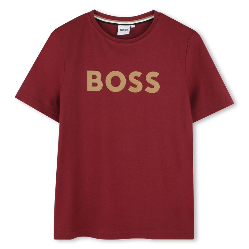 T-shirt met korte mouwen BOSS 
                        BOY