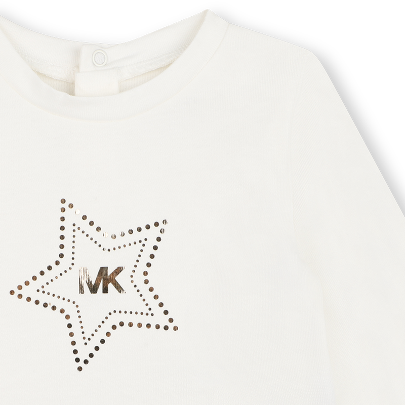 Set van cardigan, T-shirt en rok MICHAEL KORS 
                        MEISJE