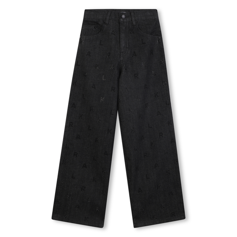 Pantalon en denim KARL LAGERFELD KIDS 
                        FILLE