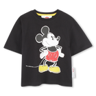 T-shirt en coton Mickey, NOIR, hi-res