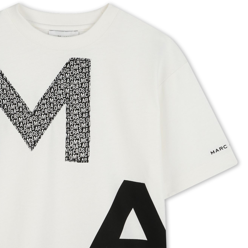 T-shirt en coton bicolore MARC JACOBS 
                        GARCON