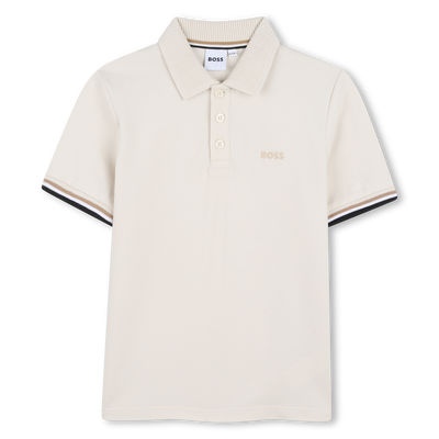 POLOSHIRT MET KORTE MOUWEN BOSS BOY