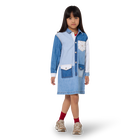 Robe en denim KIDS AROUND 
                    FILLE