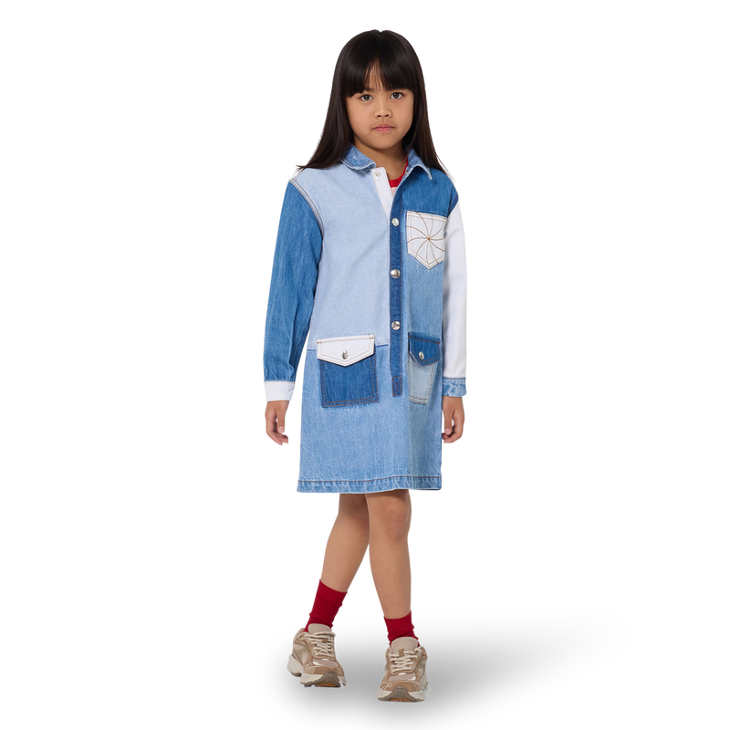 Robe en denim KIDS AROUND 
                        FILLE